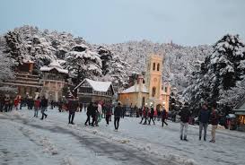 white New Year , की तलाश में हिमाचल में उमड़े पर्यटक