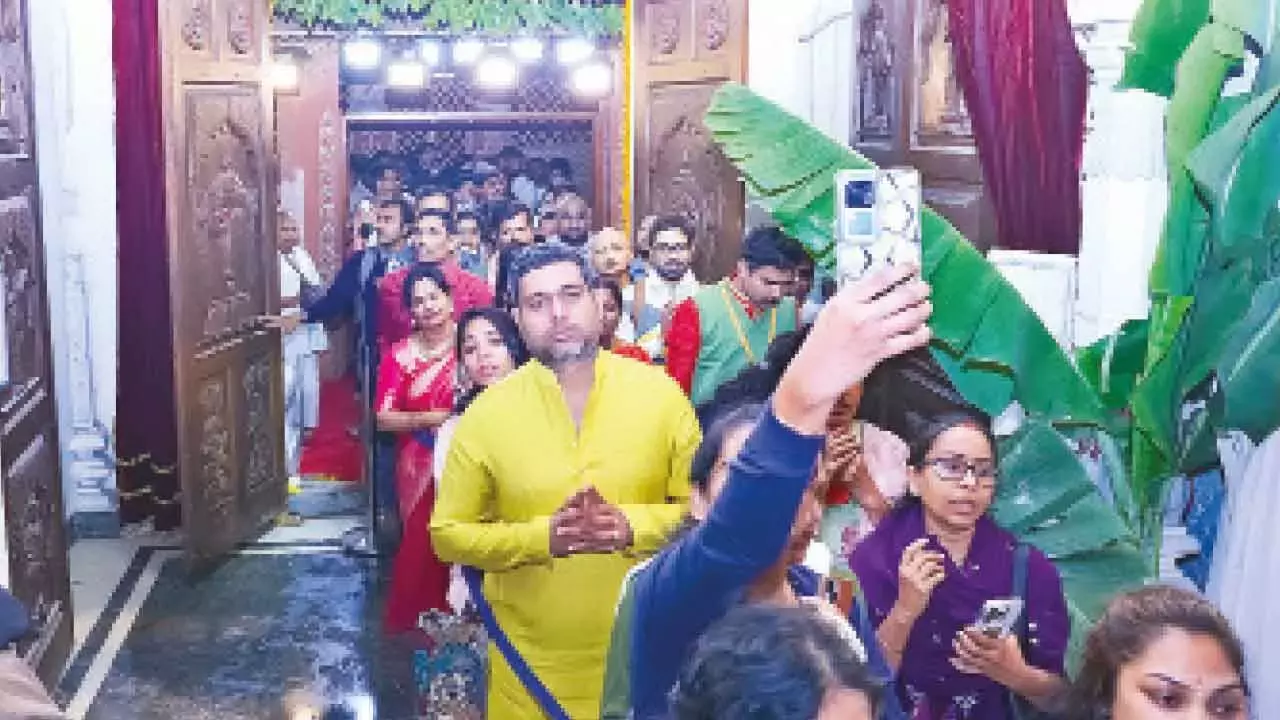 Telangana: बीएच हरे कृष्ण मंदिर में वैकुंठ एकादशी धूमधाम से मनाई गई Telangana: बीएच हरे कृष्ण मंदिर में वैकुंठ एकादशी धूमधाम से मनाई गई