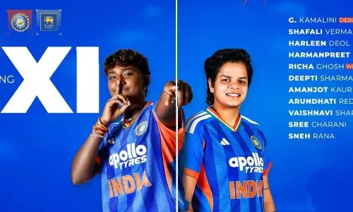 5th T20I: कमलिनी का डेब्यू, श्रीलंका ने टॉस जीतकर गेंदबाज़ी चुनी 5th T20I: कमलिनी का डेब्यू, श्रीलंका ने टॉस जीतकर गेंदबाज़ी चुनी
