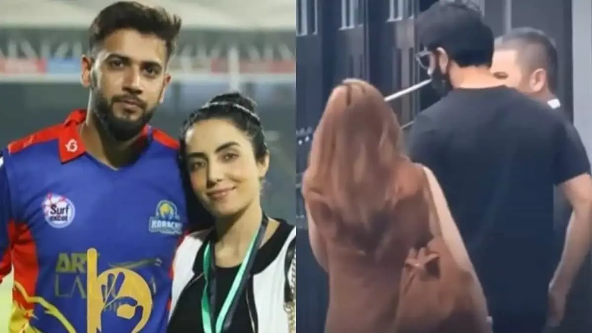 तलाक के बाद क्रिकेटर इमाद वसीम का अपनी GF के साथ वीडियो वायरल तलाक के बाद क्रिकेटर इमाद वसीम का अपनी GF के साथ वीडियो वायरल