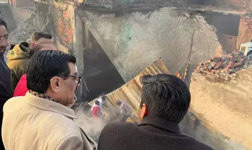 Ludhiana में तीन मंजिला मकान और होजरी यूनिट जलकर खाक