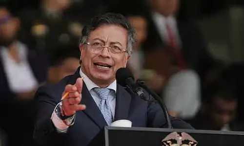Colombia के पेट्रो: US ने वेनेजुएला में संदिग्ध कोकेन फैक्ट्री पर बमबारी की Colombia के पेट्रो: US ने वेनेजुएला में संदिग्ध कोकेन फैक्ट्री पर बमबारी की