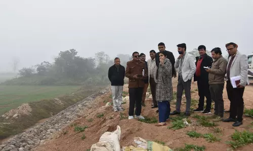 कैथल के DC ने बाढ़ संभावित इलाकों का निरीक्षण किया