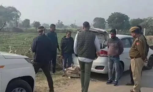 राजस्थान में एक कार से 150 Kg Ammonium Nitrate विस्फोटक बरामद