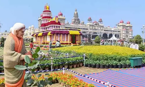 Heritage सिटी मैसूरु नए साल के स्वागत के लिए तैयार