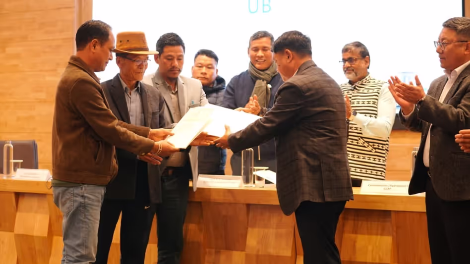 Arunachal के कोमकर गांव ने सियांग अपर मल्टीपर्पज प्रोजेक्ट के लिए Arunachal के कोमकर गांव ने सियांग अपर मल्टीपर्पज प्रोजेक्ट के लिए
