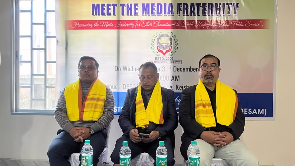 DESAM ने मणिपुर के पत्रकारों को सम्मानित किया