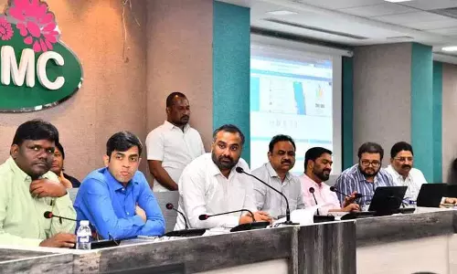 GHMC को फरवरी में तीन नगर निगमों में विभाजित किए जाने की संभावना है GHMC को फरवरी में तीन नगर निगमों में विभाजित किए जाने की संभावना है