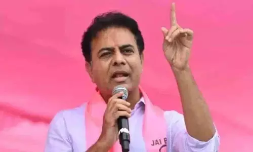 कांग्रेस सरकार की नीतियां नेताओं के साथ अन्यायपूर्ण हैं: KTR