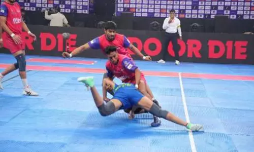 UPKL: पूर्वांचल पैंथर्स ने शानदार डिफेंस का प्रदर्शन करते हुए ब्रिज स्टार्स को हराया