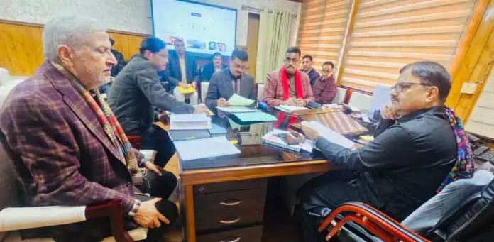 Javed Rana ने जम्मू उत्तर में जलापूर्ति योजनाओं की समीक्षा की Javed Rana ने जम्मू उत्तर में जलापूर्ति योजनाओं की समीक्षा की