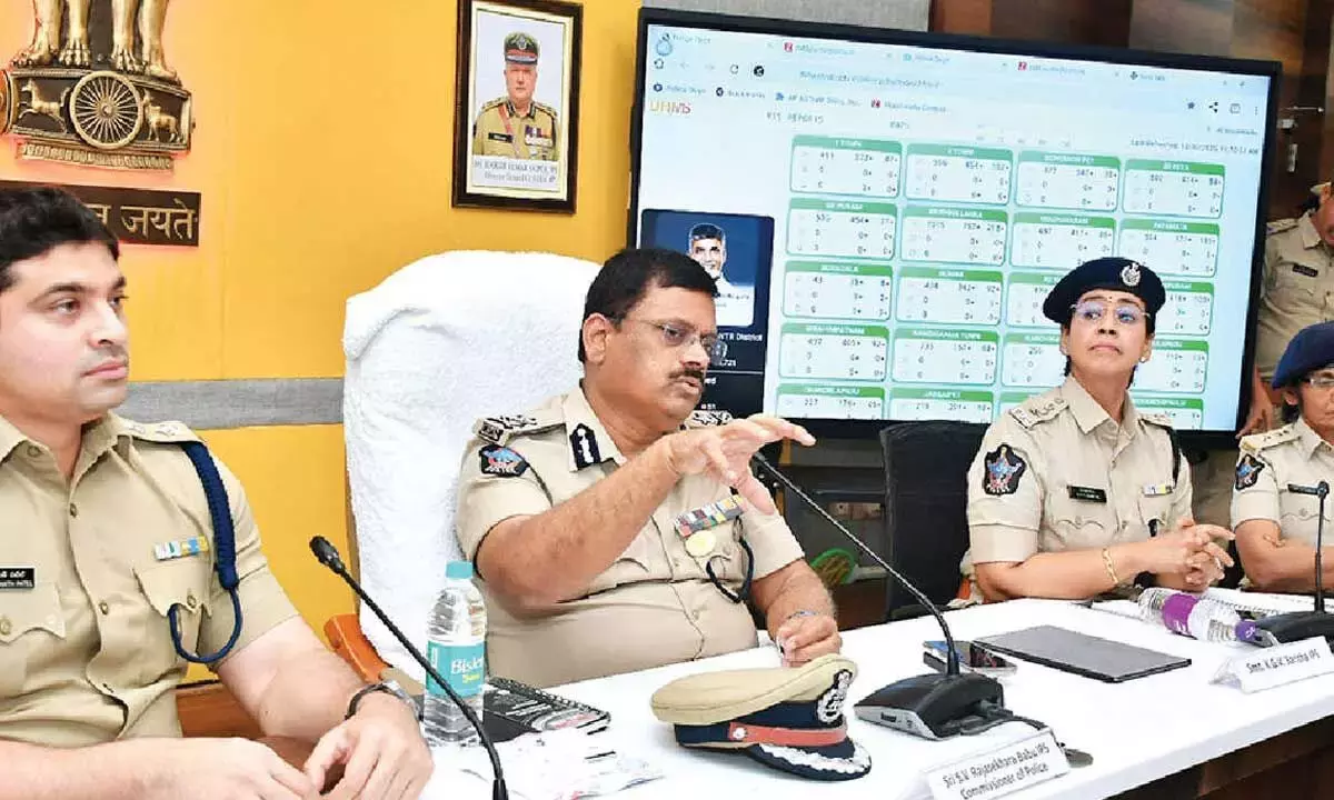 क्राइम रेट में 21.66% की गिरावट दर्ज की गई: CP क्राइम रेट में 21.66% की गिरावट दर्ज की गई: CP