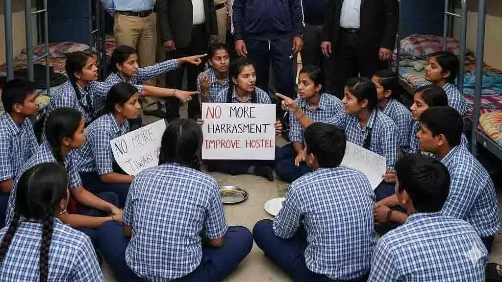 Madhya Pradesh में टीचर के व्यवहार से नाराज़ छात्र, 80 ने किया खुद को लॉक Madhya Pradesh में टीचर के व्यवहार से नाराज़ छात्र, 80 ने किया खुद को लॉक