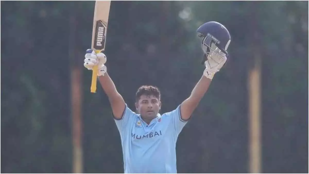 Sarfaraz Khan का तूफानी शतक, मुंबई ने गोवा को 87 रन से हराया Sarfaraz Khan का तूफानी शतक, मुंबई ने गोवा को 87 रन से हराया