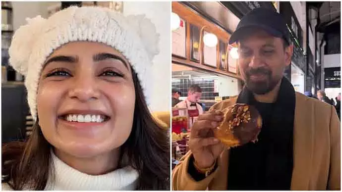Samantha और राज निदिमोरू का रोमांटिक वेकेशन: शादी के बाद लिस्बन में मना रहे हैं न्यू ईयर Samantha और राज निदिमोरू का रोमांटिक वेकेशन: शादी के बाद लिस्बन में मना रहे हैं न्यू ईयर