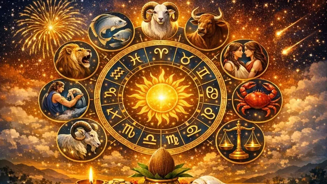 Religion: साल के पहले दिन का राशिफल, आपकी राशि के लिए खास संकेत