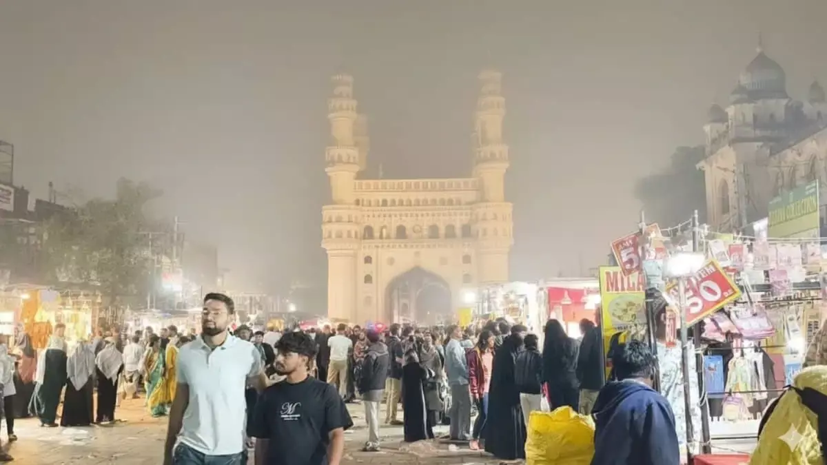 Hyderabad: नए साल के दिन हैदराबाद में कोहरा छाया, IMD का कहना है कि हालात ऐसे ही रहेंगे
