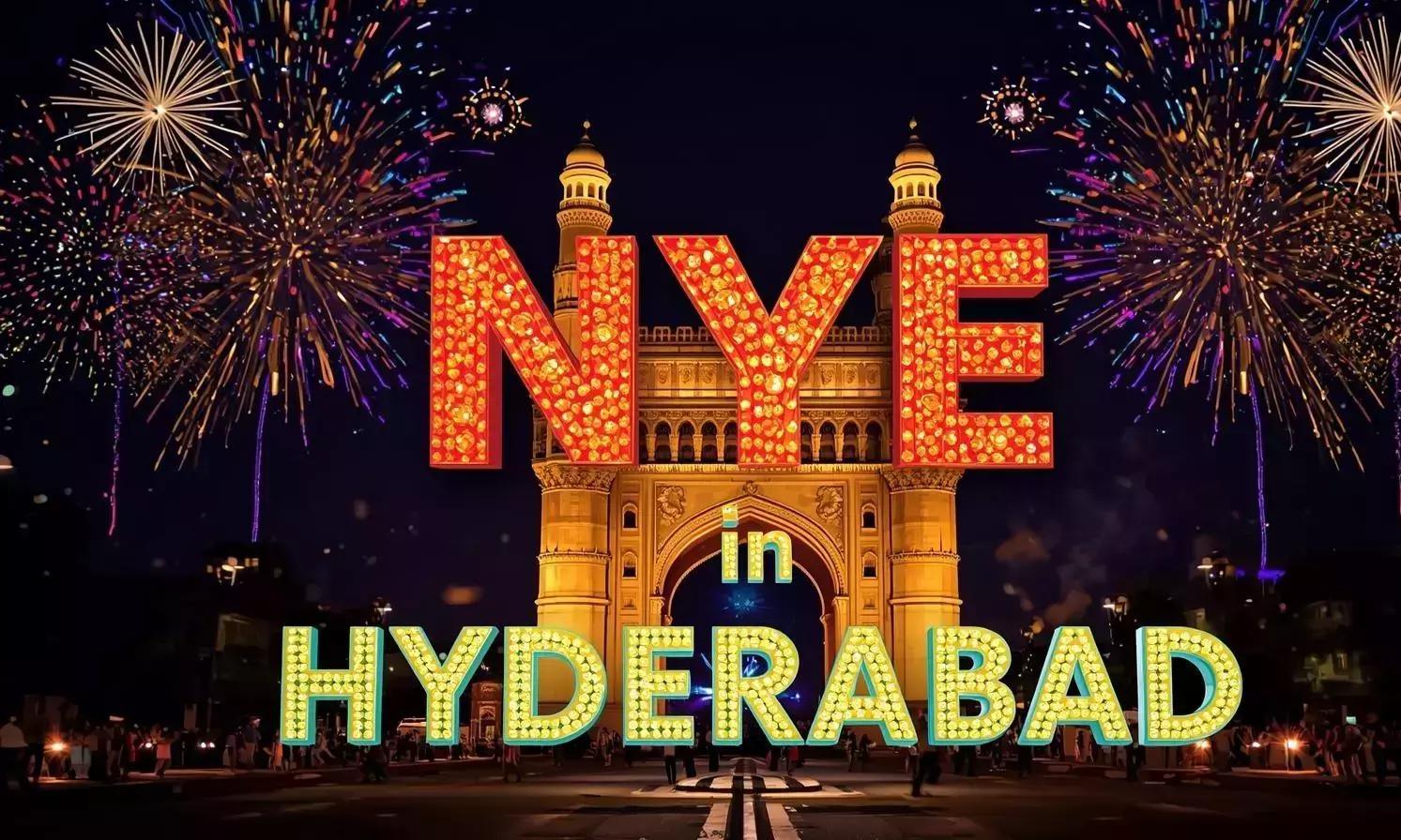 Hyderabad ने शांति और संकल्प के साथ नए साल का स्वागत किया