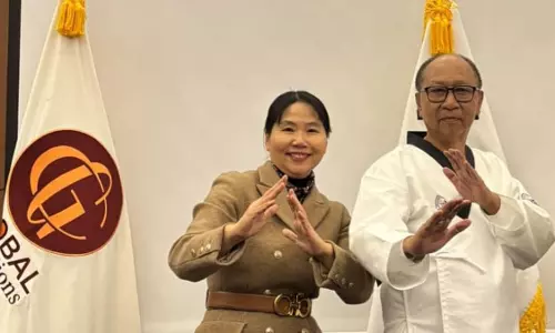 Manipur के MLA युमनाम खेमचंद ताइक्वांडो में 5वां डैन पाने वाले पहले भारतीय बने Manipur के MLA युमनाम खेमचंद ताइक्वांडो में 5वां डैन पाने वाले पहले भारतीय बने