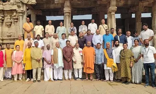 अनेगुंडी में कॉन्फ्रेंस: 23 देशों के RSS प्रचारक हम्पी आए