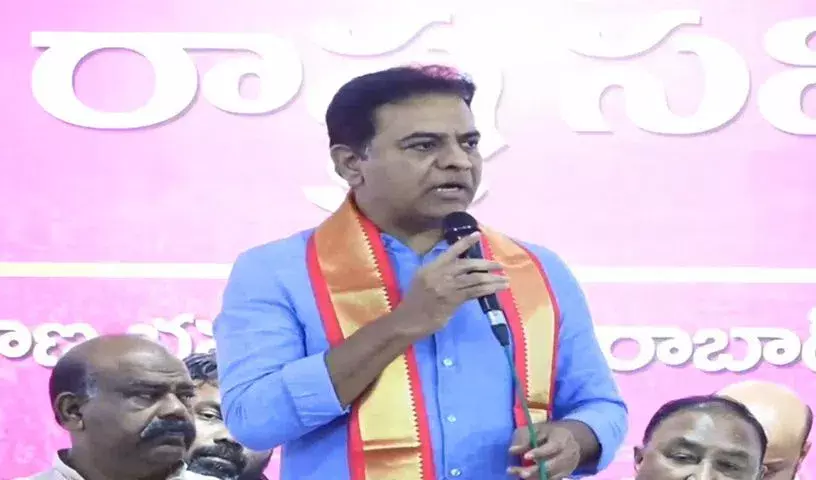 Hyderabad: केटीआर ने कहा कि 2028 में केसीआर की सीएम के तौर पर वापसी बीआरएस का लक्ष्य