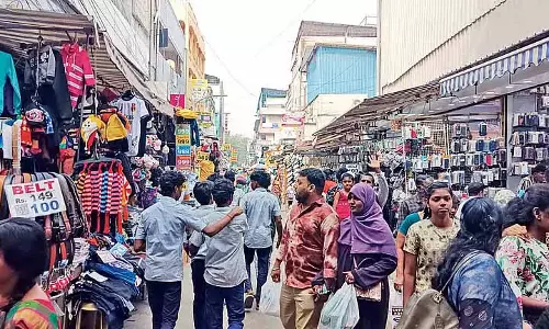 Chennai: रंगनाथन स्ट्रीट पर अतिक्रमण हटाने के कुछ हफ़्ते बाद भी फिर से जाम लग गया