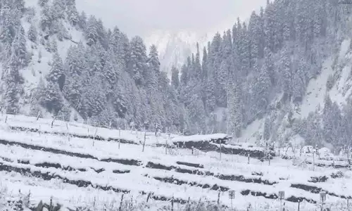 Sonamarg समेत कश्मीर घाटी के ऊंचे इलाके बर्फ से ढके Sonamarg समेत कश्मीर घाटी के ऊंचे इलाके बर्फ से ढके