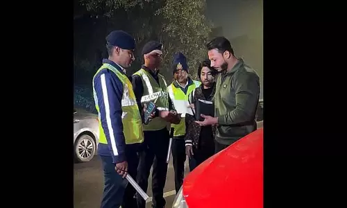 New Delhi में नए साल की पूर्व संध्या पर शराब पीकर गाड़ी चलाने पर चालान 56 प्रतिशत बढ़ गया