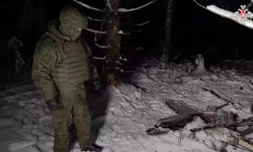 Russia ने पुतिन के घर पर यूक्रेनी हमले को साबित करने के लिए फुटेज जारी किया Russia ने पुतिन के घर पर यूक्रेनी हमले को साबित करने के लिए फुटेज जारी किया