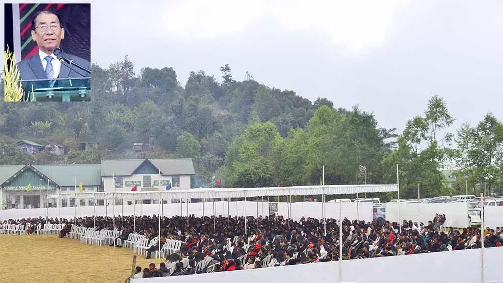 Nagaland : ज़ादिमा नुओल्हो डे ने सामुदायिक संबंधों की पुष्टि की Nagaland : ज़ादिमा नुओल्हो डे ने सामुदायिक संबंधों की पुष्टि की