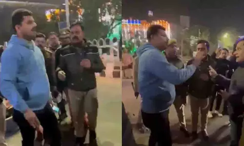 Lucknow: नशे में सब-इंस्पेक्टर का कार हादसा, डीसीपी से भिड़ाई Lucknow: नशे में सब-इंस्पेक्टर का कार हादसा, डीसीपी से भिड़ाई