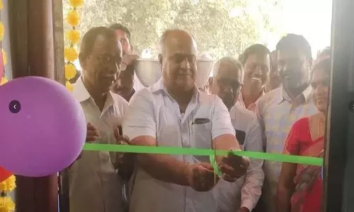 ग्रामीणों की सुविधा के लिए Taskanigudem में जल संयंत्र का उद्घाटन