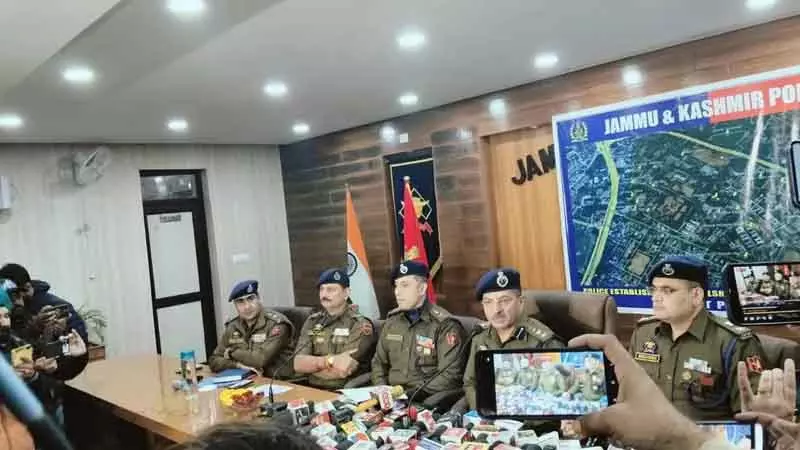 Jammu जिले में कोई सक्रिय आतंकवादी मौजूद नहीं है: SSP Jammu जिले में कोई सक्रिय आतंकवादी मौजूद नहीं है: SSP