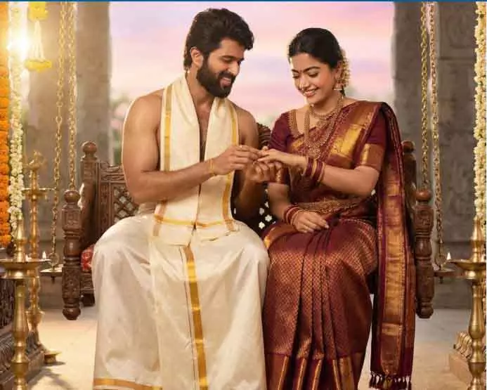 Vijay Deverakonda -रश्मिका मंदाना की शादी की अटकलें: फैंस के बीच बढ़ा एक्साइटमेंट Vijay Deverakonda -रश्मिका मंदाना की शादी की अटकलें: फैंस के बीच बढ़ा एक्साइटमेंट