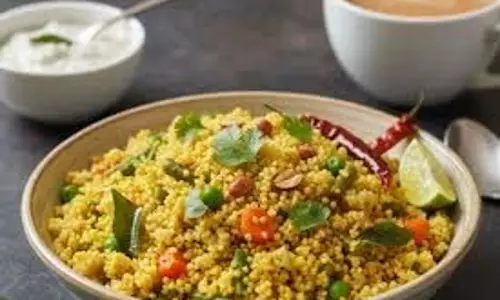 Millet Upma: मिनटों में होगा तैयार  मिलेट उपमा
