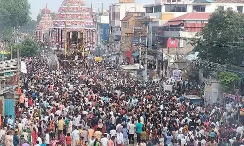 Chidambaram श्री नटराज मंदिर रथ परेड : अरुद्र दर्शन कल