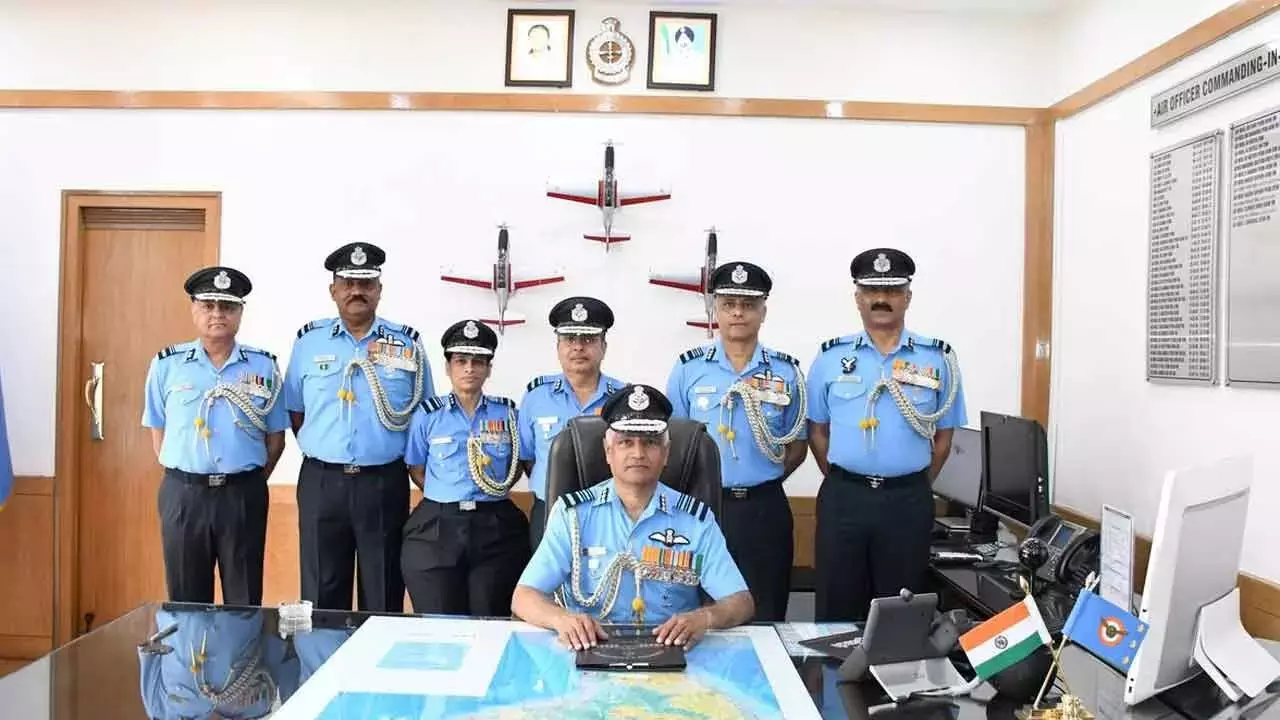 Telangana: एयर मार्शल श्रीनिवास ने IAF ट्रेनिंग कमांड का कार्यभार संभाला