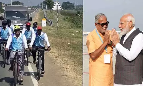 बेंगलुरु से कन्याकुमारी तक साइकिलिंग: PM मोदी ने सुरेश कुमार के एडवेंचर की तारीफ़ की
