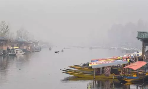 जम्मू-कश्मीर में न्यूनतम तापमान में गिरावट, बादल छाए रहने का अनुमान