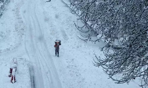 Kashmir के टूरिस्ट स्पॉट्स पर ताज़ा बर्फबारी से नए साल का स्वागत