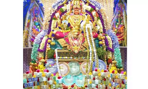 Mannachanallur भगवती अम्मन मंदिर में 125वीं सालगिरह का जश्न