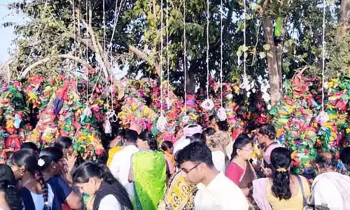 Bailahongla : मरकुंबी चामुंडेश्वरी देवी मेले की तैयारियां ज़ोरों पर