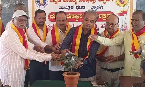 कन्नड़ भाषा एक महान संस्कृति है: litterateur Prakasha Mannangi कन्नड़ भाषा एक महान संस्कृति है: litterateur Prakasha Mannangi