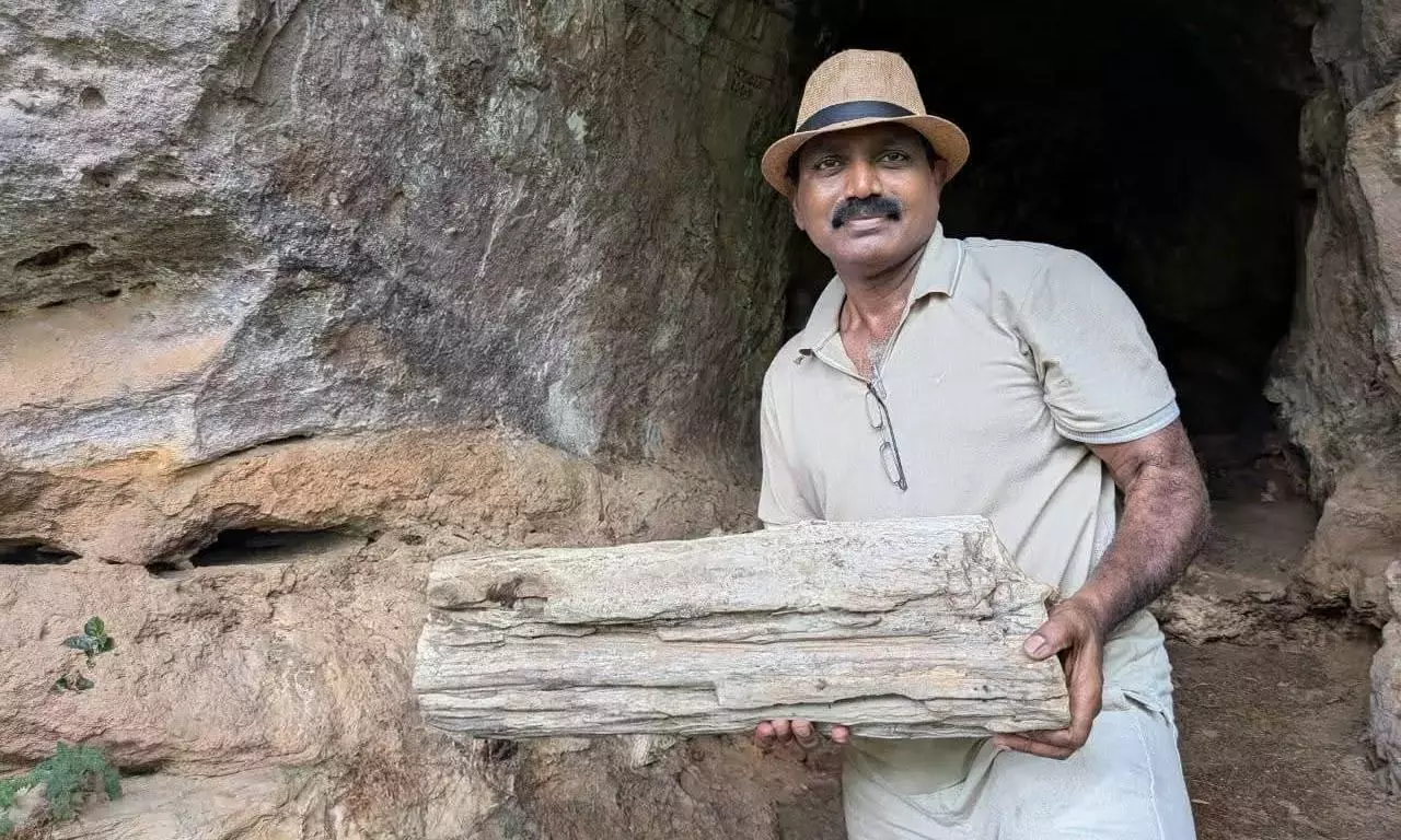 Telangana : भद्राचलम के पास प्रागैतिहासिक पेंटिंग मिलीं