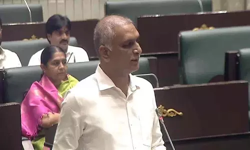 Harish Rao ने विधानसभा में मुसी नदी के विकास पर सरकारी खर्च पर सवाल उठाए Harish Rao ने विधानसभा में मुसी नदी के विकास पर सरकारी खर्च पर सवाल उठाए
