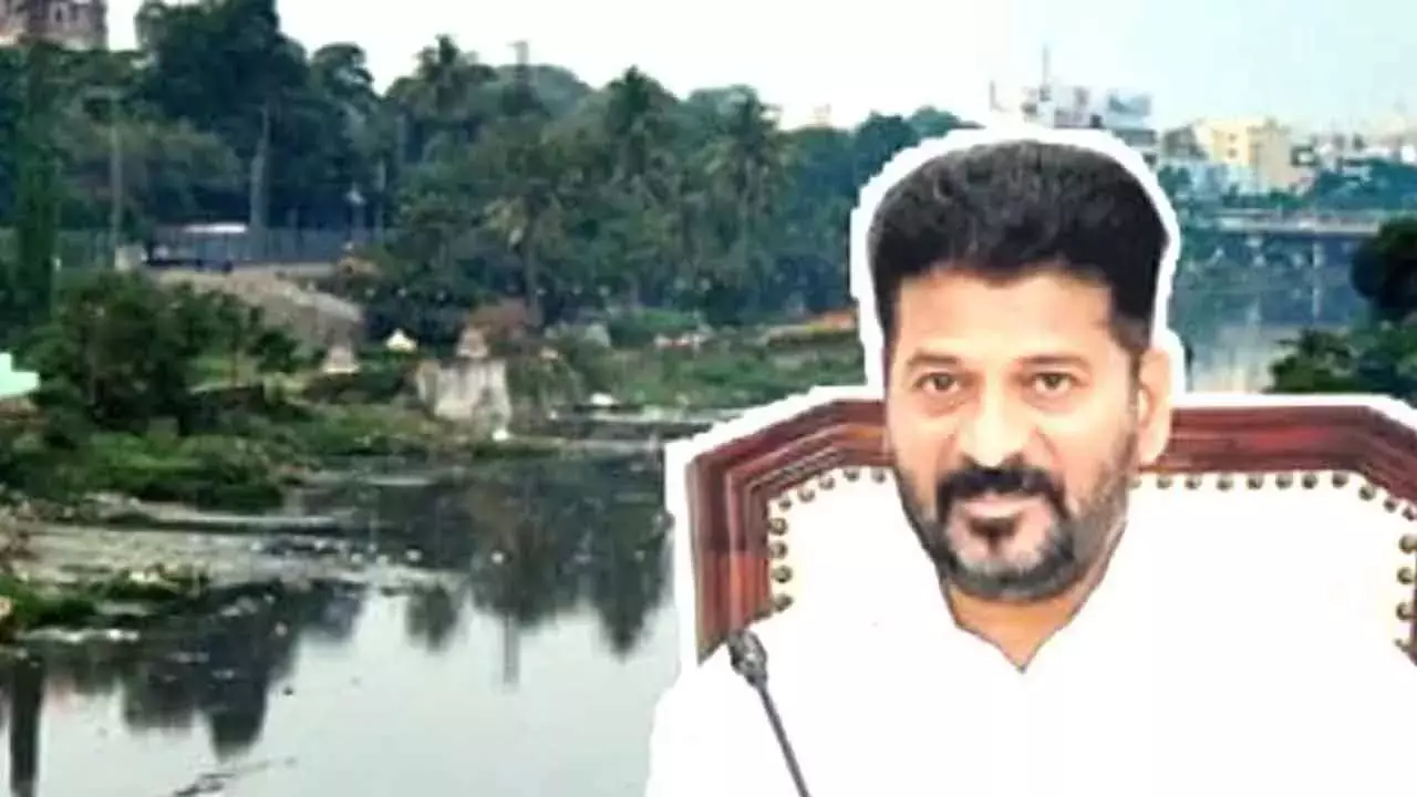 CM ने तेलंगाना विधानसभा में मूसी नदी को साफ करने की कोशिशों पर ज़ोर दिया। CM ने तेलंगाना विधानसभा में मूसी नदी को साफ करने की कोशिशों पर ज़ोर दिया।