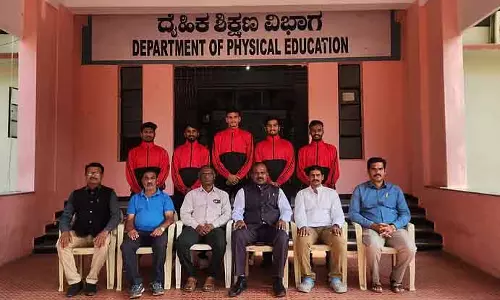 Karnataka : साउथ ज़ोन टूर्नामेंट के लिए गुविवि बैडमिंटन टीम Karnataka : साउथ ज़ोन टूर्नामेंट के लिए गुविवि बैडमिंटन टीम