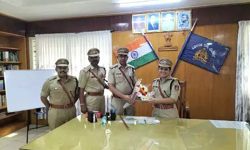 Hassan : नई एसपी शुभंविता ने कार्यभार संभाला