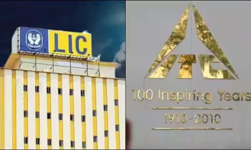 ITC के शेयर दो दिन में 14% गिरे, LIC को 11,500 करोड़ रुपये का नुकसान ITC के शेयर दो दिन में 14% गिरे, LIC को 11,500 करोड़ रुपये का नुकसान