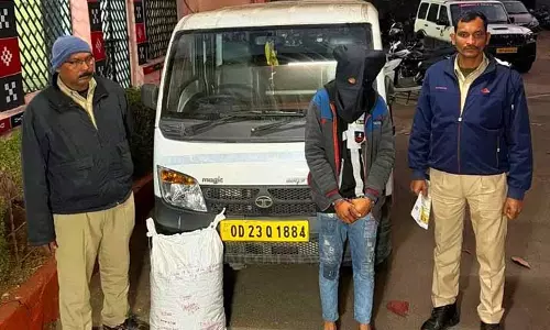 Rourkela में गांजा जब्त, एक गिरफ्तार Rourkela में गांजा जब्त, एक गिरफ्तार